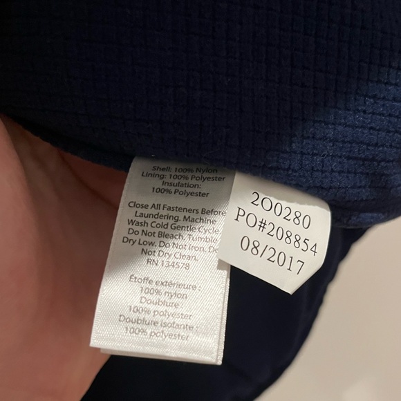 Vineyards Vines Performance - Fuscia & Blue - Nylon Puffer Vest - Size XS - Picture 9 of 11